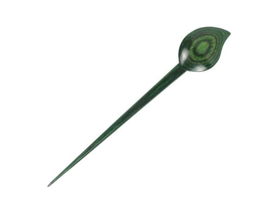 Koka dekoratīvā aizdare adījumiem /KnitPro Flora "Ziedlapa"