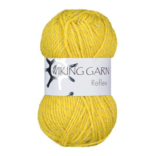 Reflex /Viking Garn/ 50g #445 "Dzeltens"