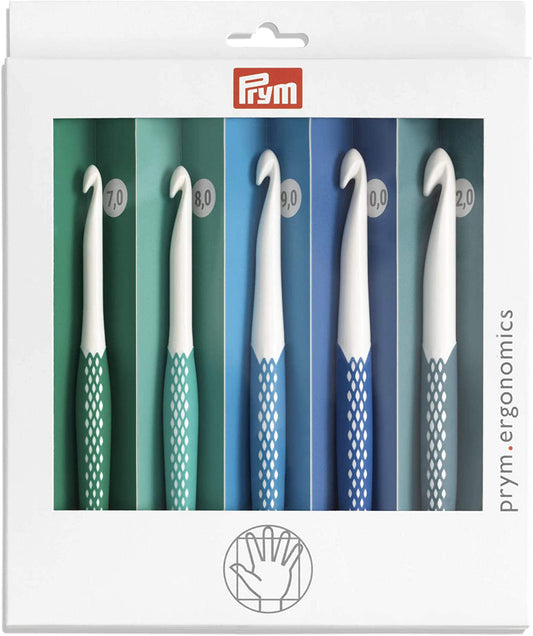 Ergonomisko tamboradatu komplekts vilnai /Prym Ergonomics/ Ø 7.0 - 12.00 mm