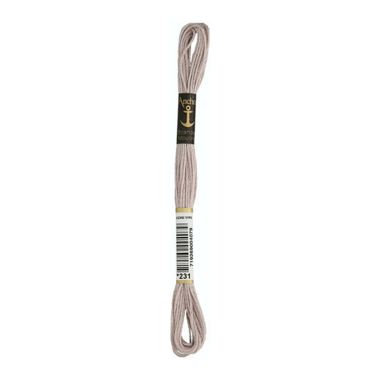 Embroidery thread Anchor Mouline, 100% cotton, 8m, #00231