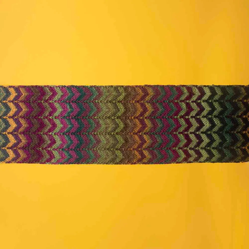 Scheepjes Harvest Scarf knit kit / Šalles adīšanas komplekts, ENG