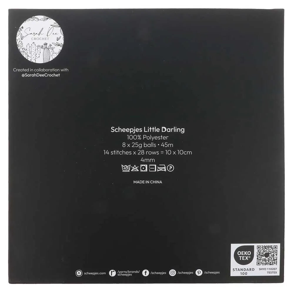 Little Darling krāsu izlase /Scheepjes/ 8x25g "Dārzeņu dobe"