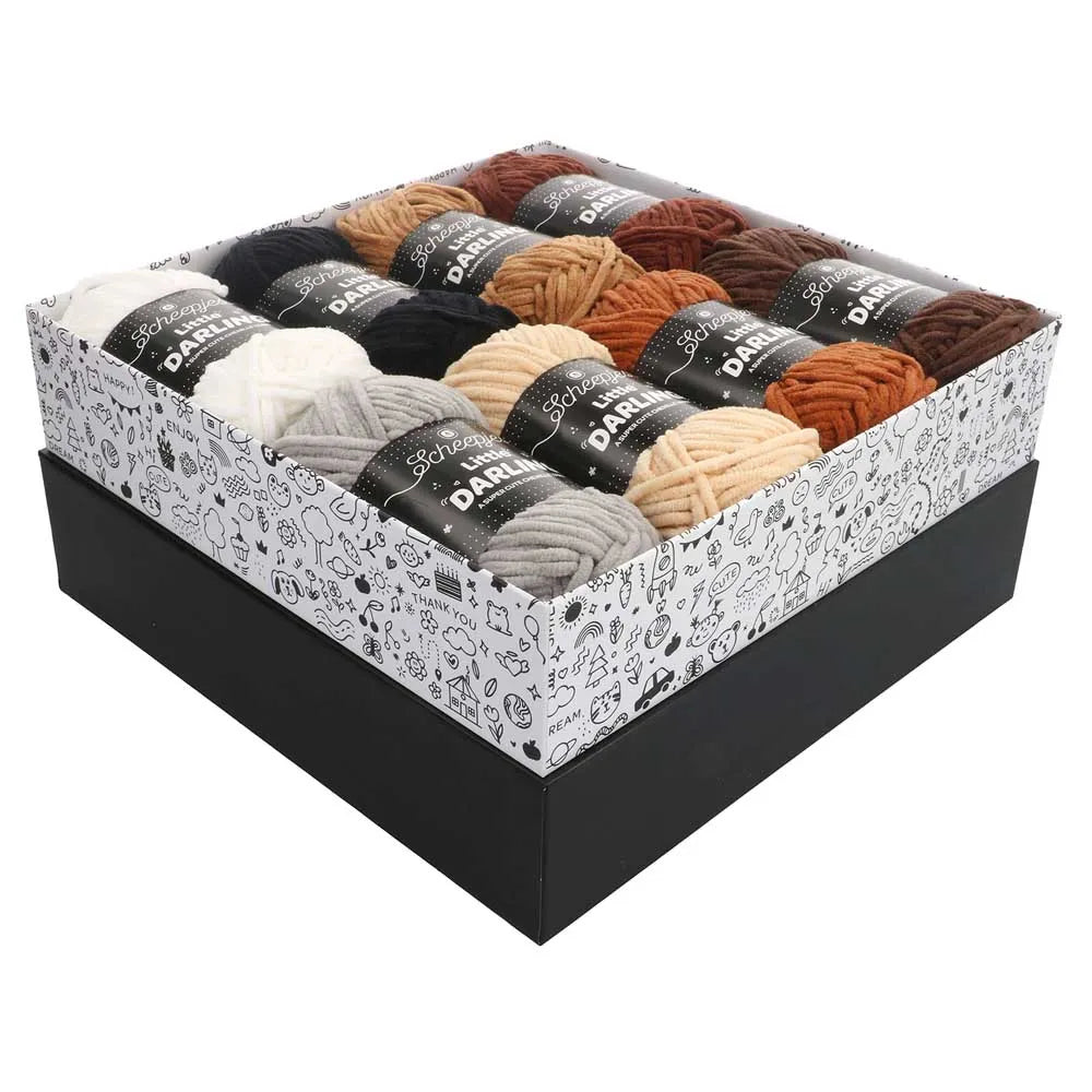 Little Darling krāsu izlase /Scheepjes/ 8x25g "Lācīgais jaukums"