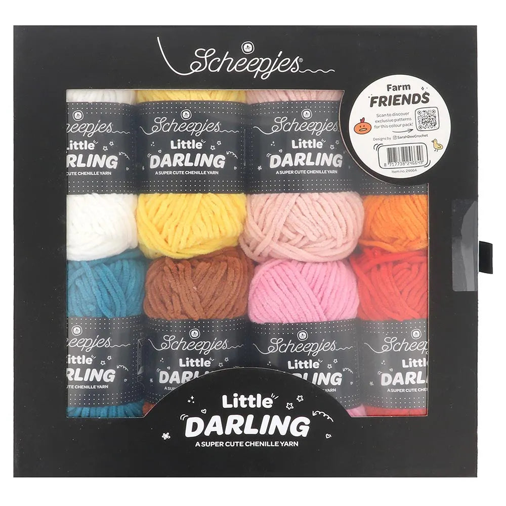 Little Darling krāsu izlase /Scheepjes/ 8x25g "Draugi fermā"