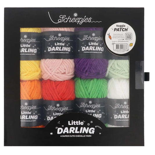 Little Darling krāsu izlase /Scheepjes/ 8x25g "Dārzeņu dobe"