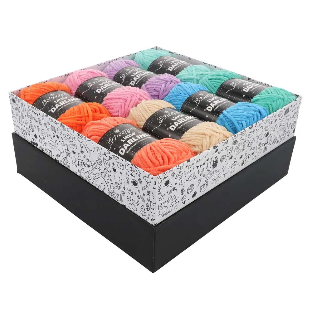 Little Darling krāsu izlase /Scheepjes/ 8x25g "Ūdens apkalpe"