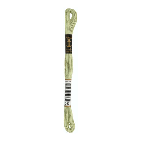 Embroidery thread Anchor Mouline, 100% cotton, 8m, #00260