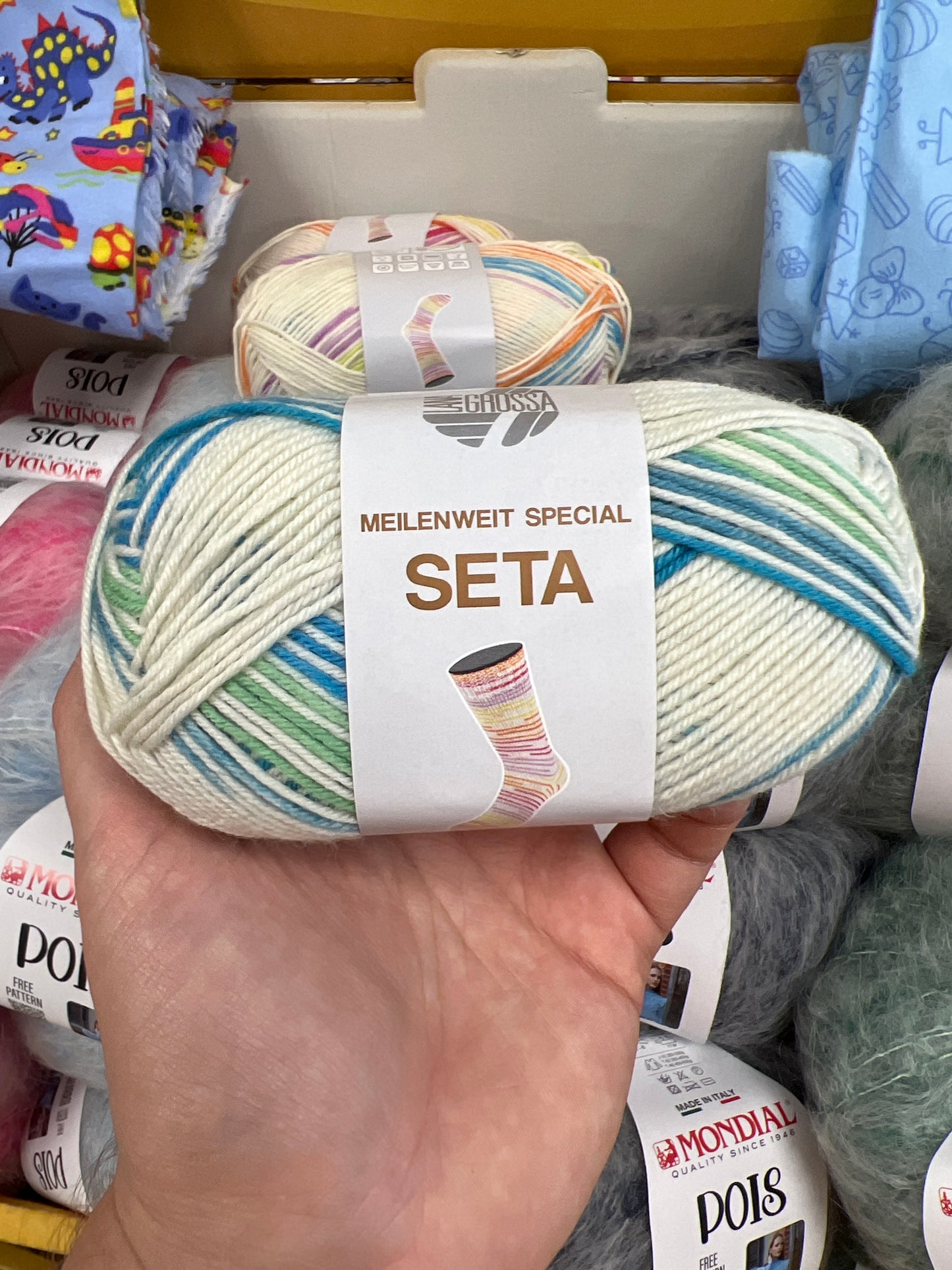 Seta Meilenweit Special 50g #3431 Lana Grossa - Atrasts noliktavās!