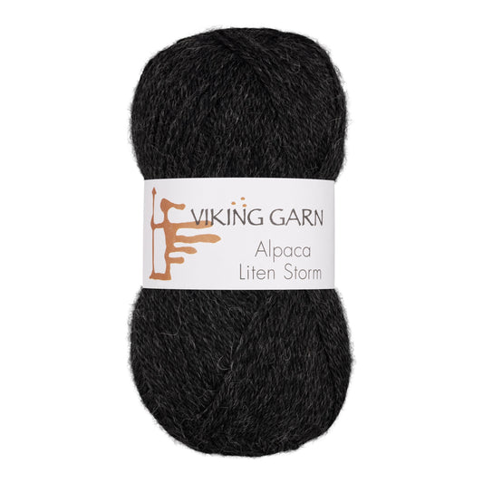 Alpaca Liten Storm /Viking Garn/ 50g #717 "Tumši pelēks"