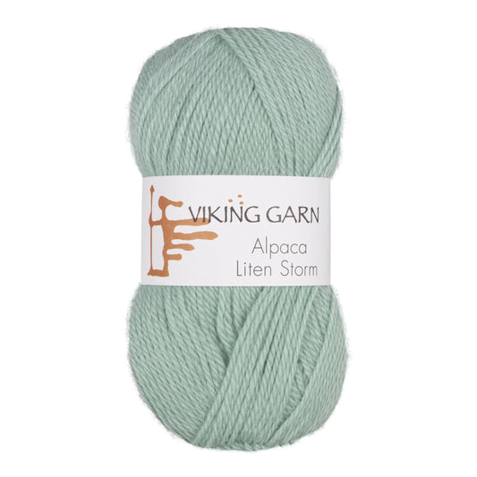 Alpaca Liten Storm /Viking Garn/ 50g #731 "Piparmētra"
