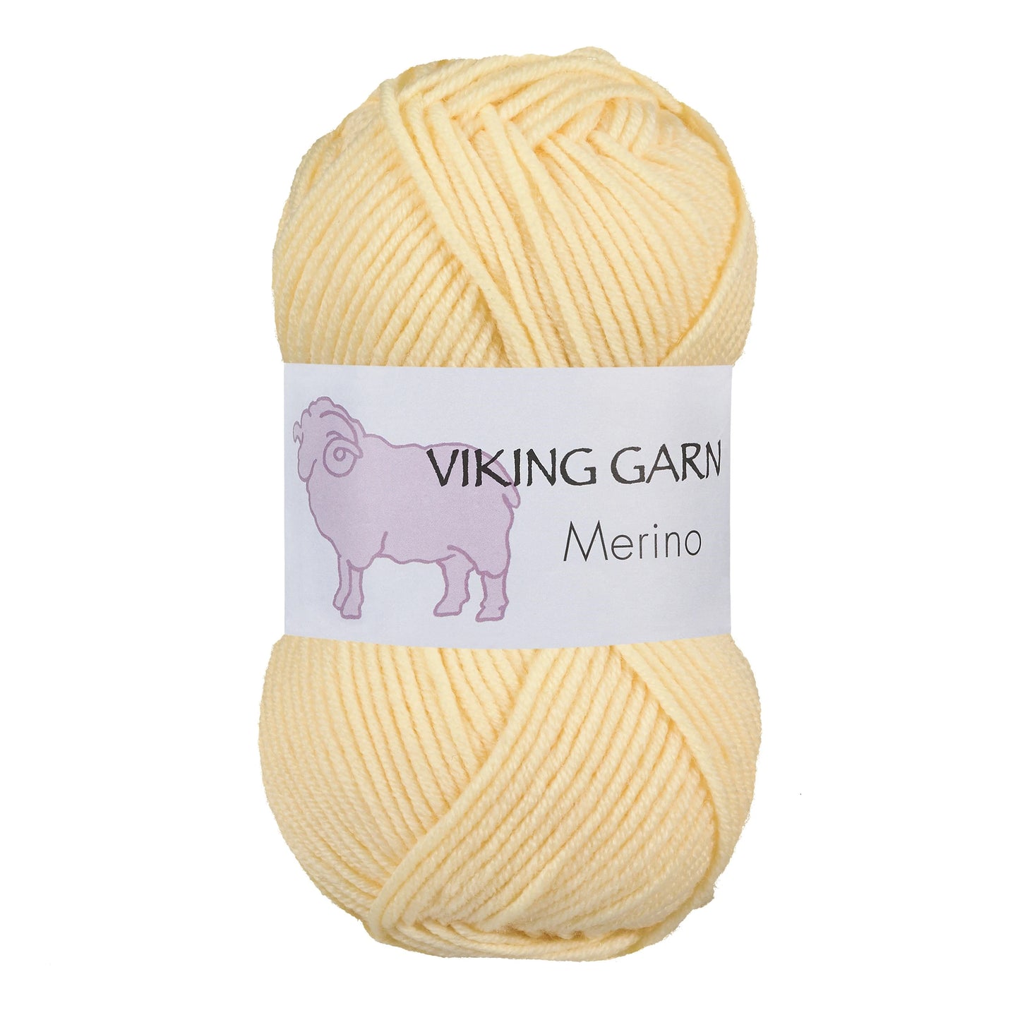 Viking Merino /Viking Garn/ 50g #843 "Sviesta dzeltens"