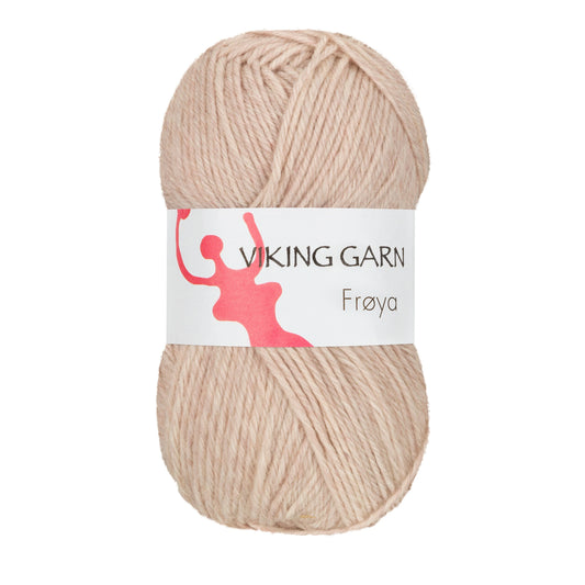 Frøya /Viking Garn/ 50g #280 "Gaiša kamieļkrāsa"