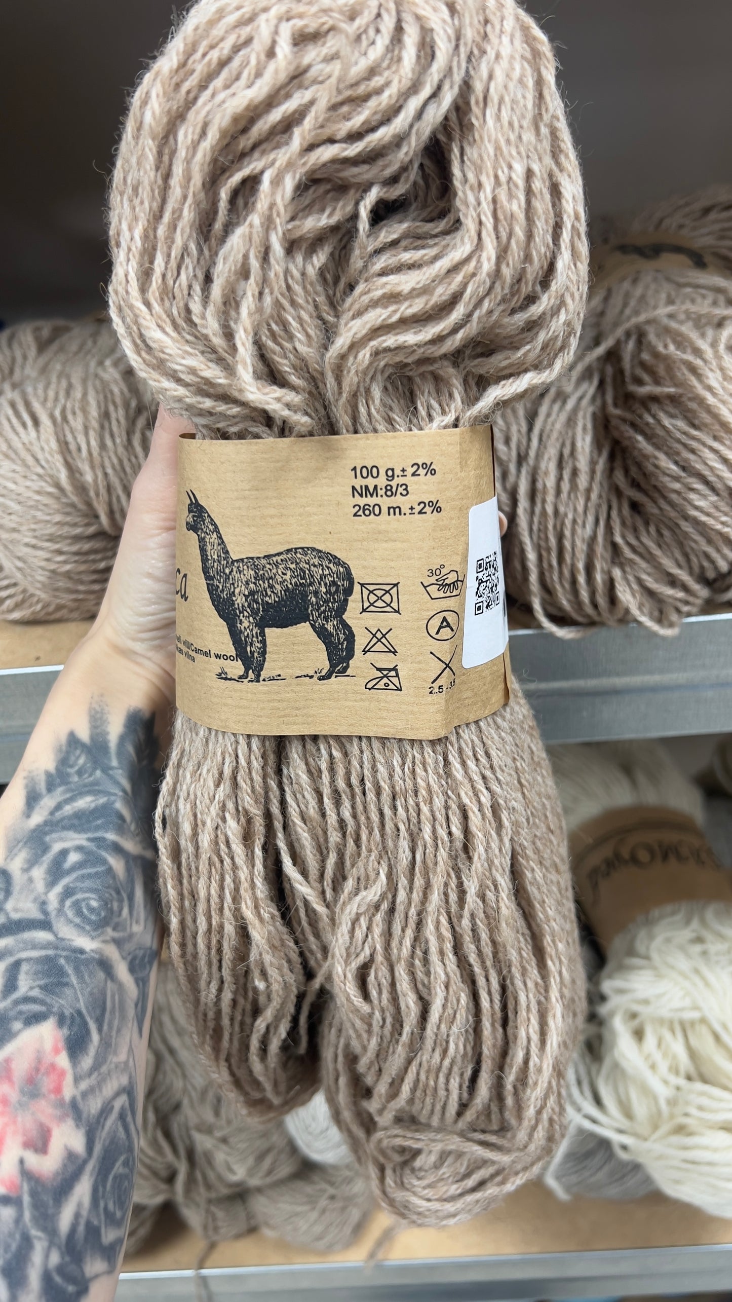Kaameli alpaka NM:8/3 /Midara/ 100g