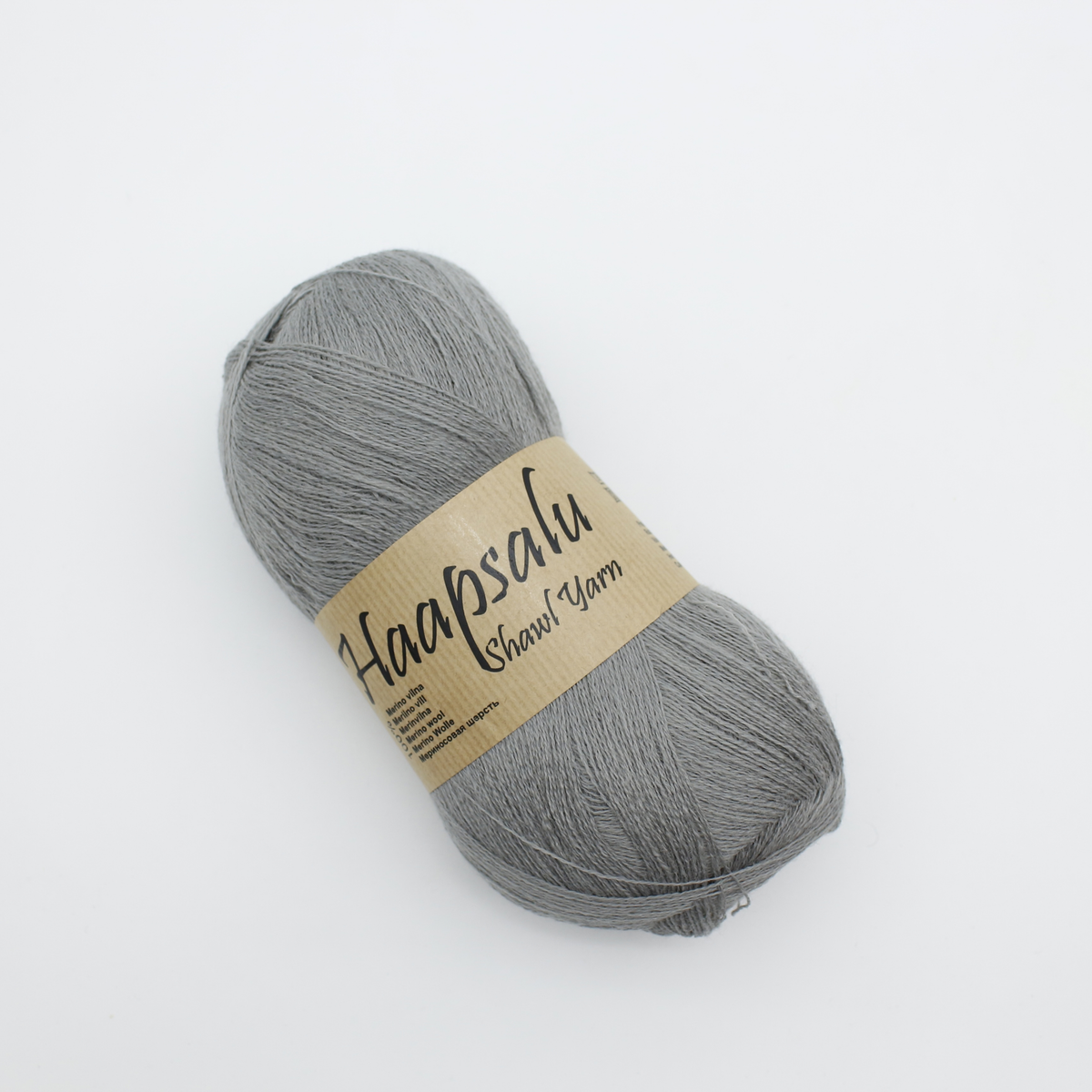 Haapsalu Shawl Yarn /Midara/ NM: 28/2 100g 1400m #925 "Pelēks"