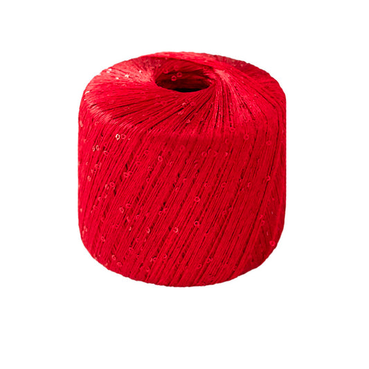 Paillettes /Lana Gatto/ 25g 195m #30101 "Sarkans"