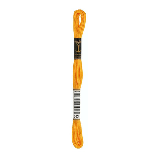 Embroidery thread Anchor Mouline, 100% cotton, 8m, #00303