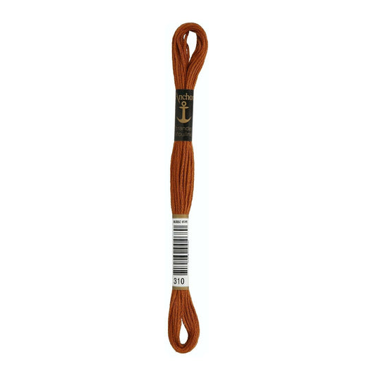 Embroidery thread Anchor Mouline, 100% cotton, 8m, #00310