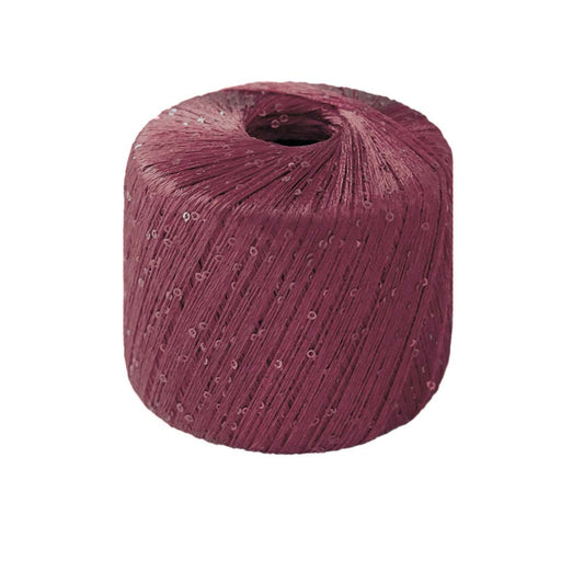 Paillettes /Lana Gatto/ 25g 195m #31157 "Plūmju violeta"