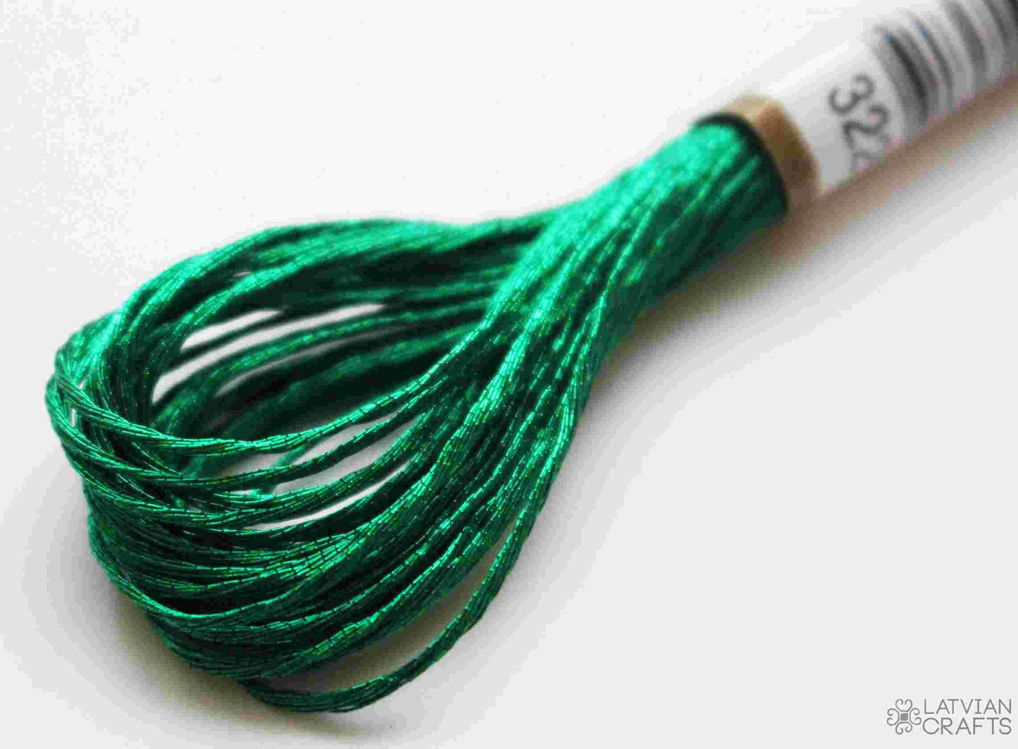 Anchor Lame metalizētais diegs #322 "Smaragds"
