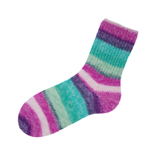 Hot Socks MADENA /Gründl/ 4-diegu zeķu dzija 100g #07 "Kaktuss"