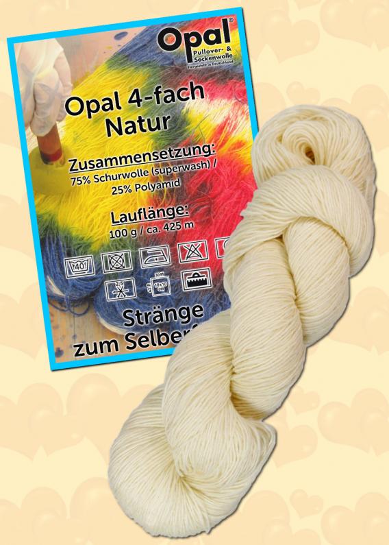 OPAL 4-diegu KRĀSOJAMĀ DZIJA 100g