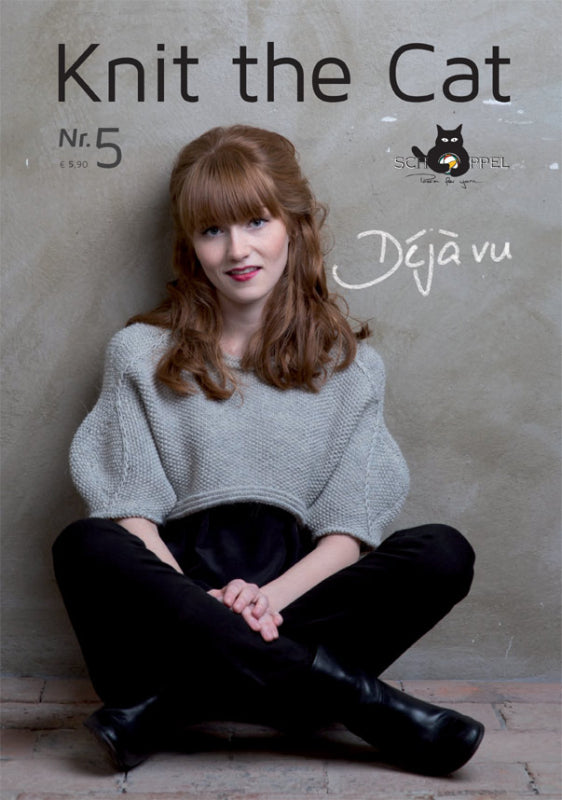 Knit the Cat 05 - Déjà vu Magazine - rokdarbu žurnāls grāmata, DE