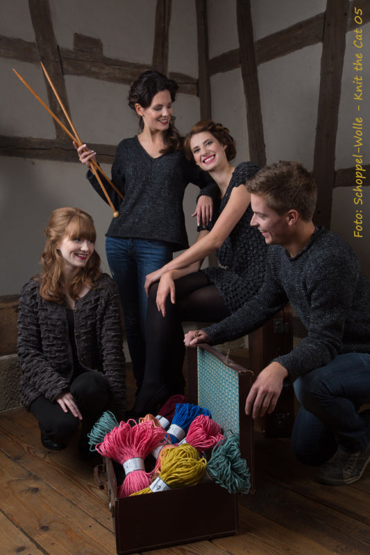 Knit the Cat 05 - Déjà vu Magazine - rokdarbu žurnāls grāmata, DE