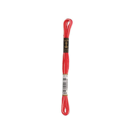 Embroidery thread Anchor Mouline, 100% cotton, 8m, #01203