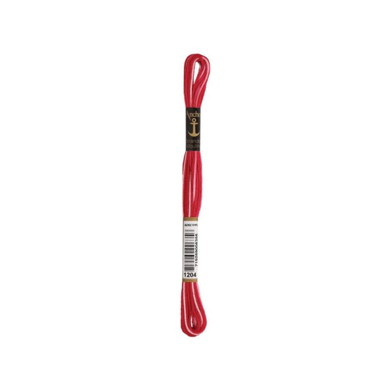 Embroidery thread Anchor Mouline, 100% cotton, 8m, #01204