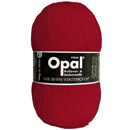 OPAL 4-strand Uni 100g #5180 "Red"