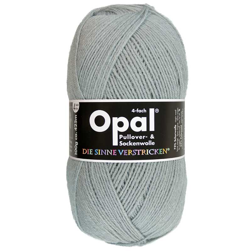OPAL 4-diegu Uni 100g #5193 "Vidēji pelēks"