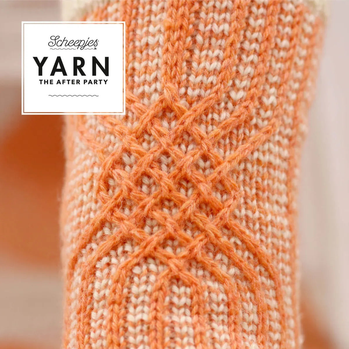 Scheepjes YARN The After Party Nr.53 - zeķu adīšanas pamācība "Twisted Socks", ENG