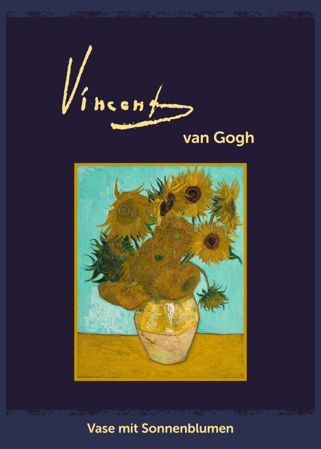 OPAL 4-diegu Vincent van Gogh 100g #5432 "Vāze ar saulespuķēm"