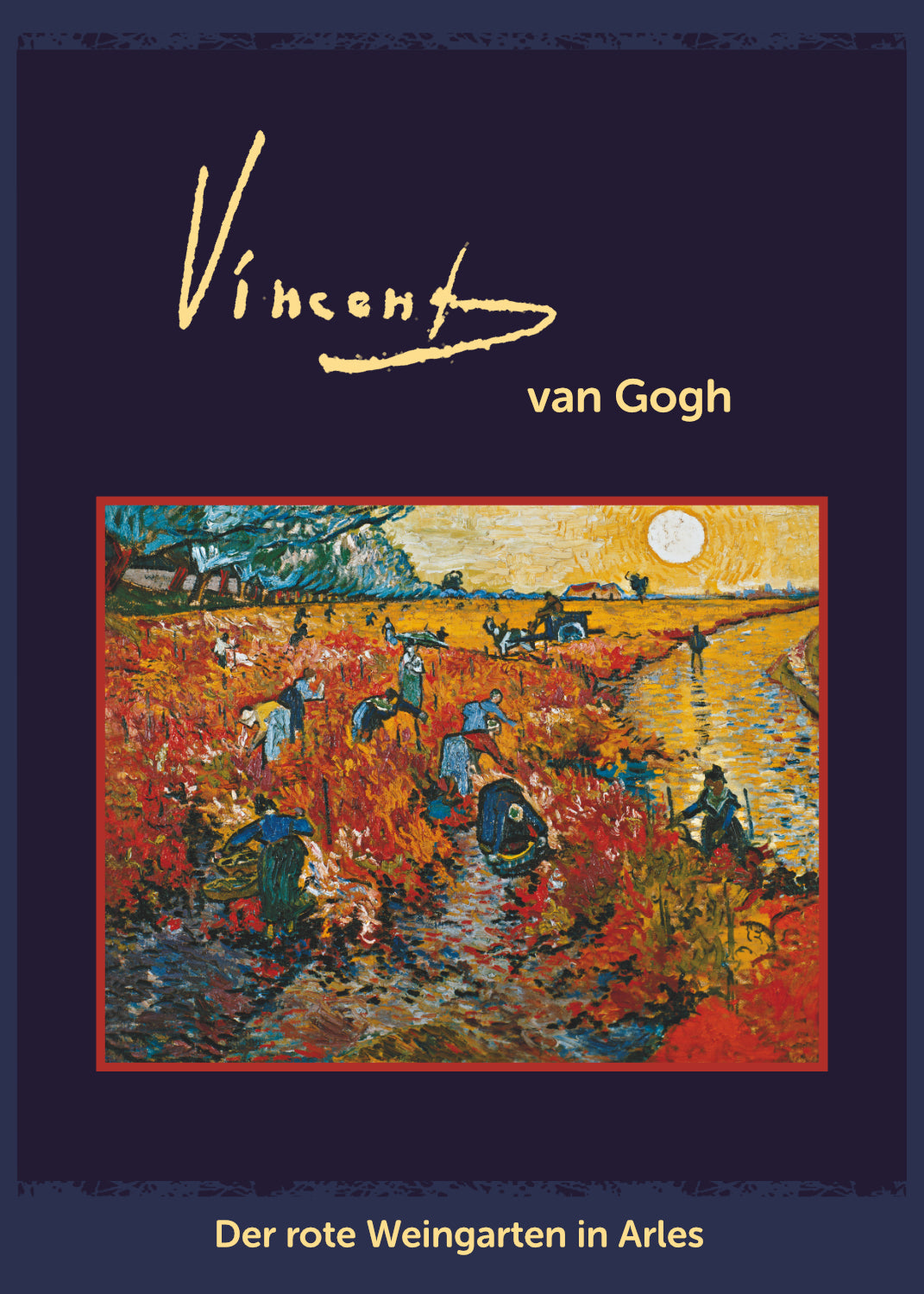 OPAL 4-diegu Vincent van Gogh 100g #5433 "Sarkanais vīna dārzs Arlā"