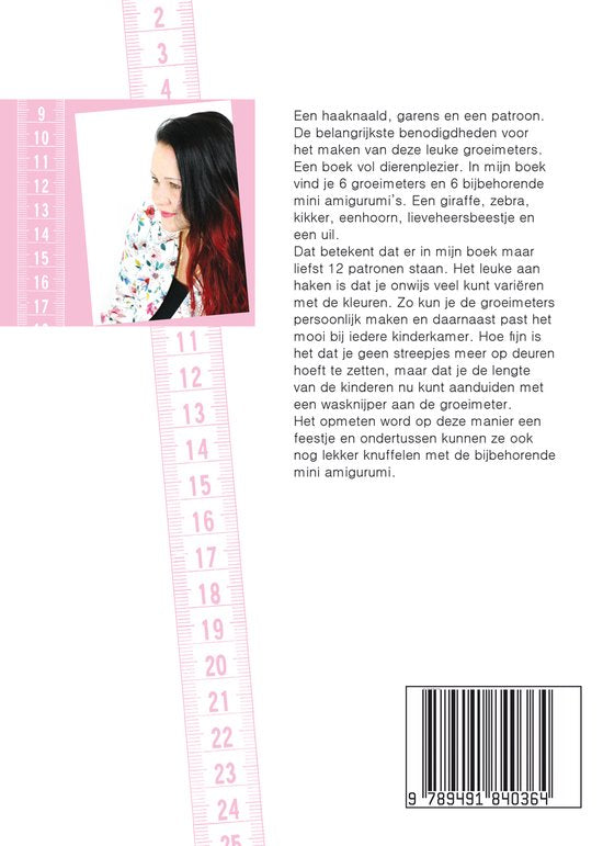 Haken op de groei by Debby Groeneveld rokdarbu žurnāls grāmata, tamborēšana, NL