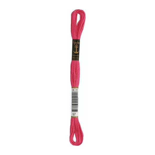 Embroidery thread Anchor Mouline, 100% cotton, 8m, #00057