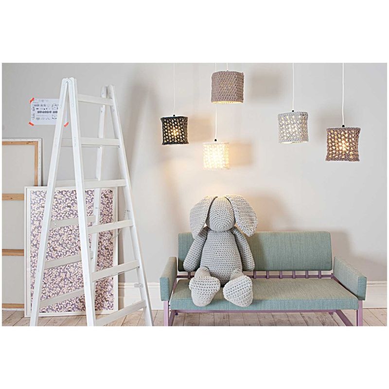 Apaļa abažūra riņķu komplekts 20cm diametrā / Rico Design /