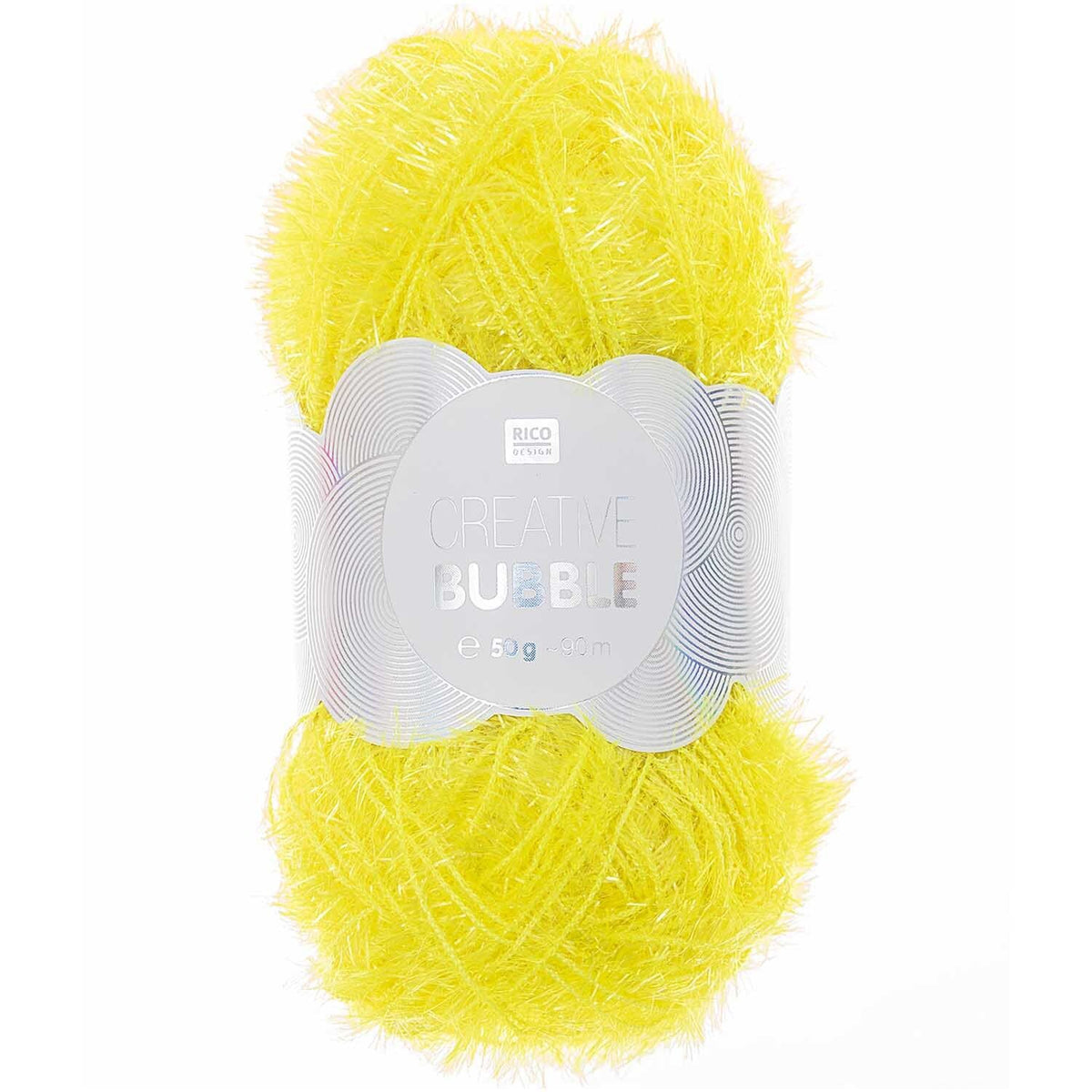Creative Bubble /Rico Design Creative/ 50g #027 "Neon dzeltens"