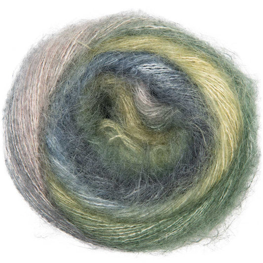 Essentials Super Kid Mohair Loves Silk Print /Rico Design/ 50g #010 "Mežs"