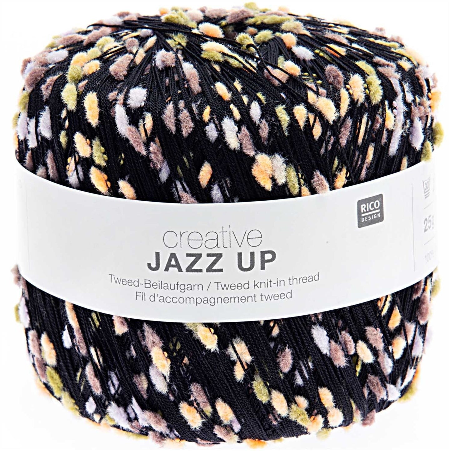JAZZ UP /Rico Design Creative/ 25g #001 Neona oranžs