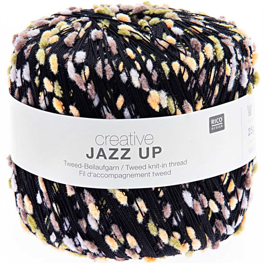 JAZZ UP /Rico Design Creative/ 25g #001 Neona oranžs