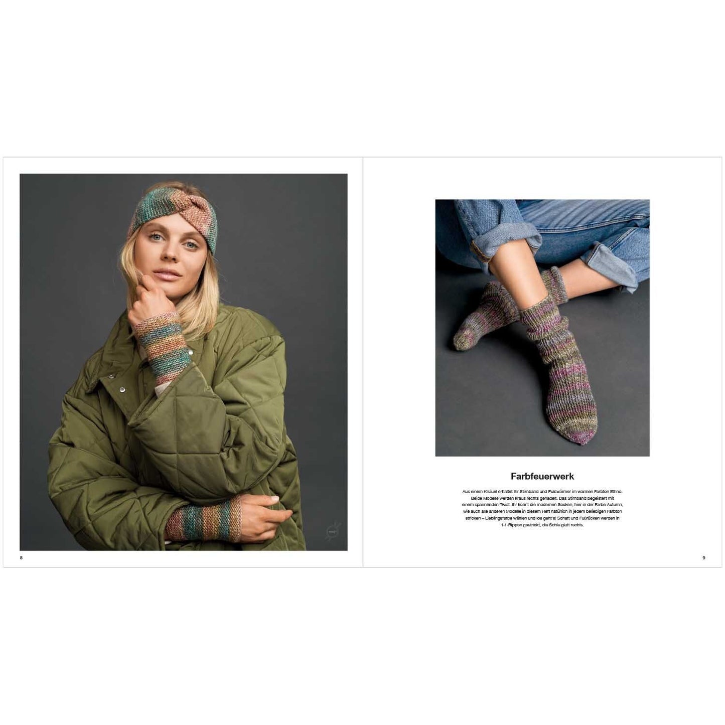 Superba Easy 8 Knits - 9 adīšanas pamācības Angļu valodā