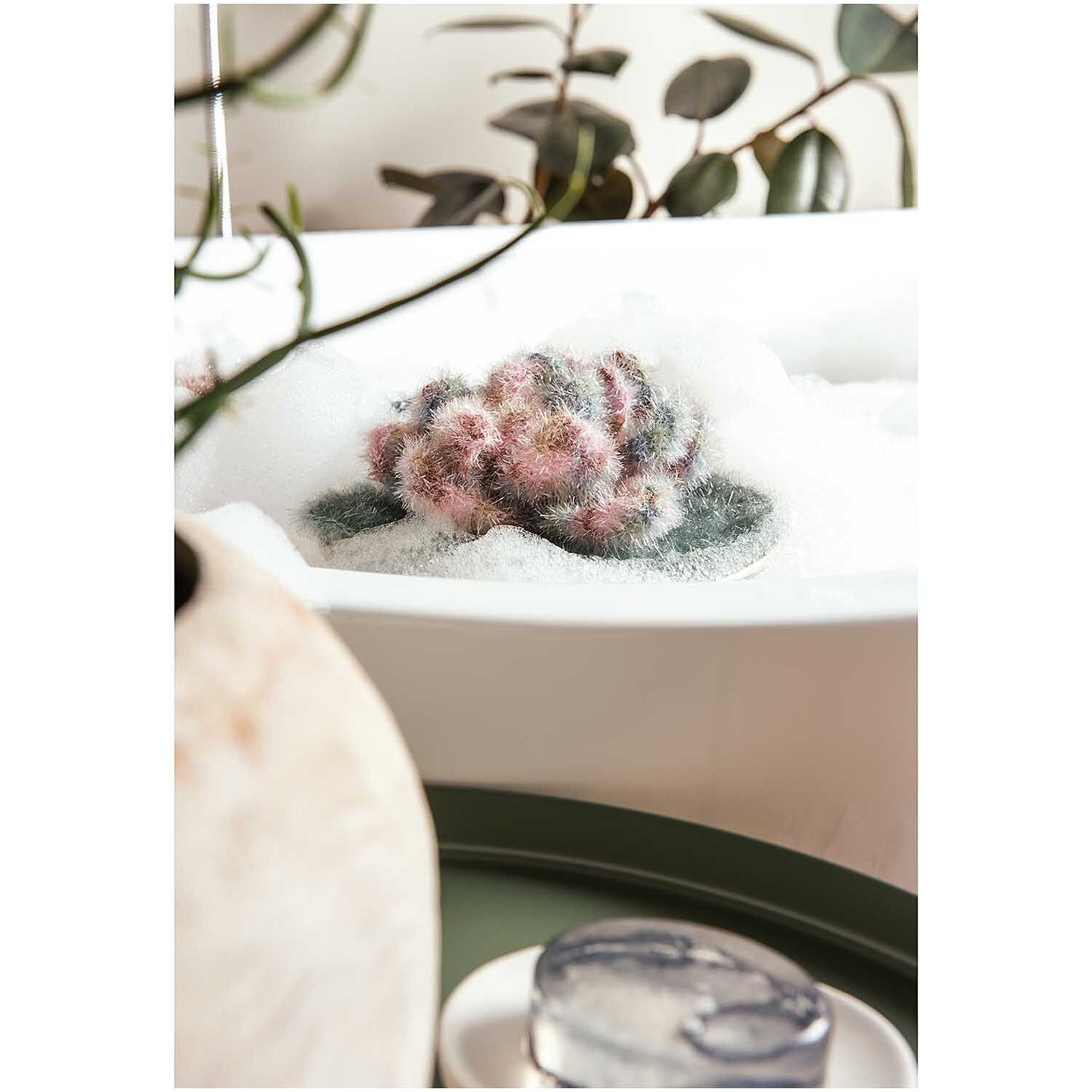 Creative Bubble PRINT /Rico Design Creative/ 50g #001 "Rozā pastelis"