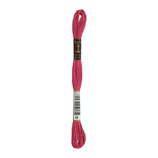 Embroidery thread Anchor Mouline, 100% cotton, 8m, #00068