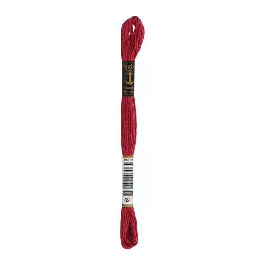 Embroidery thread Anchor Mouline, 100% cotton, 8m, #00069
