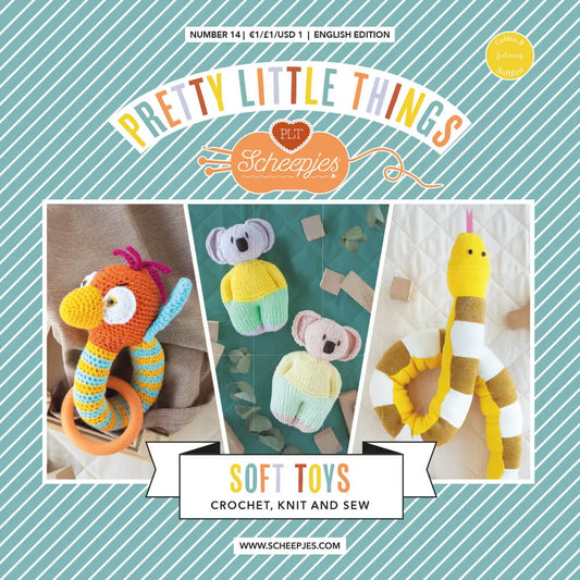 Scheepjes Pretty Little Things no.14 "Soft Toys" - Mīkstās rotaļlietas, ENG