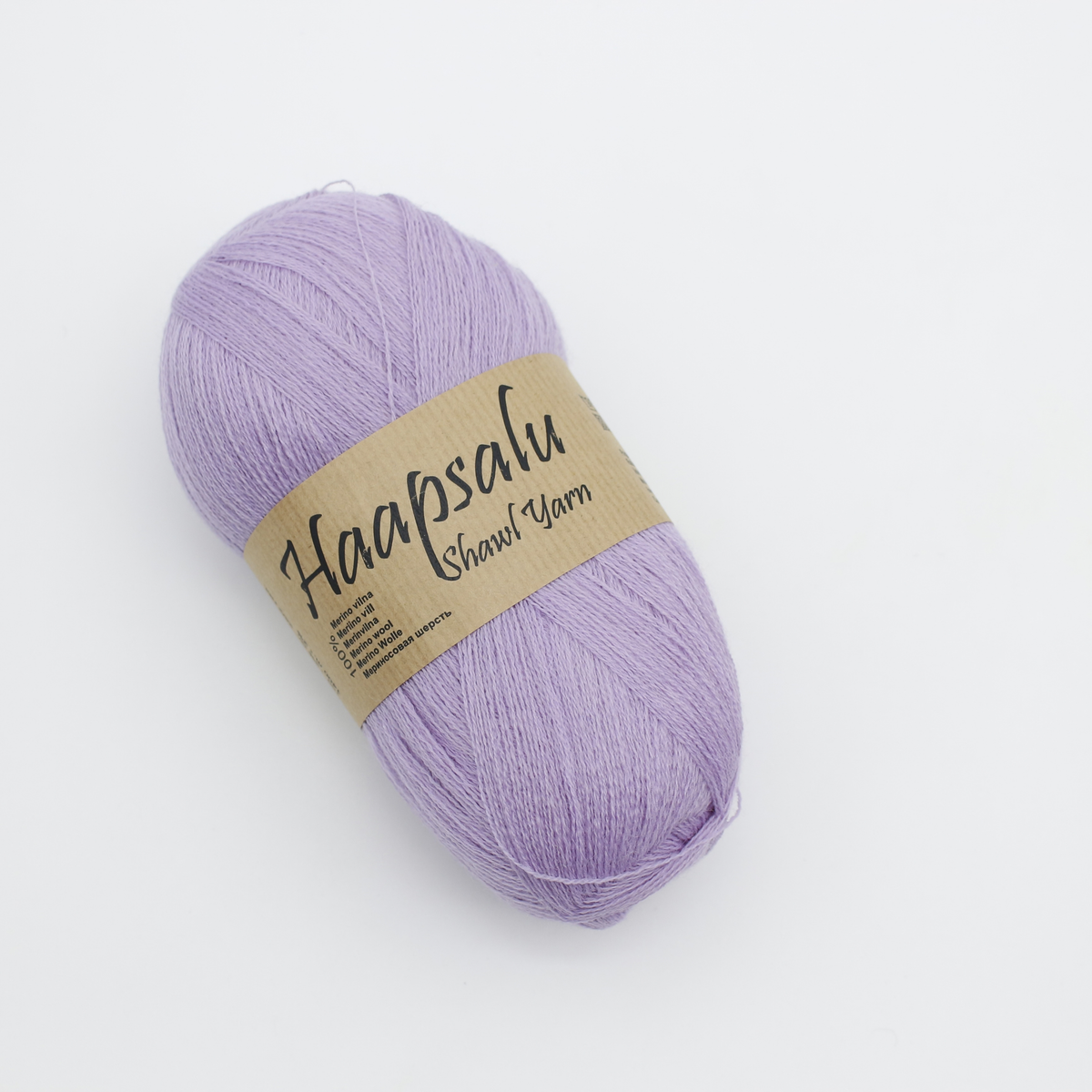 Haapsalu yarn for scarves /Midara/ NM: 28/2 100g 1400m #705 "Lilac"