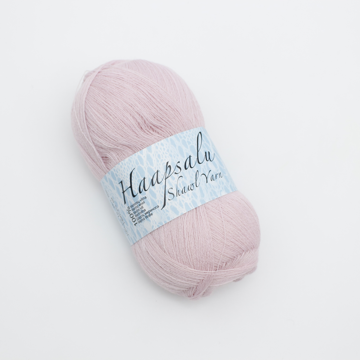 Haapsalu Shawl Yarn /Midara/ NM: 28/2 100g 1400m #766 "Gaiši rozā"