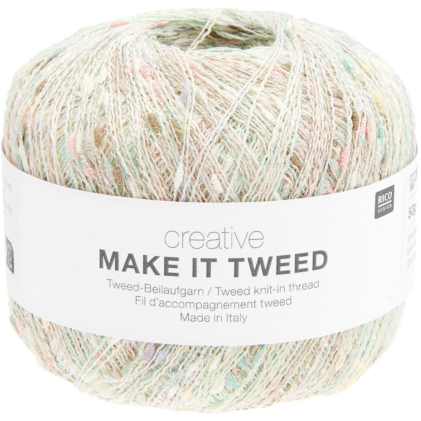 Make It Tweed /Rico Design Creative/ 50g #006 Pastelis