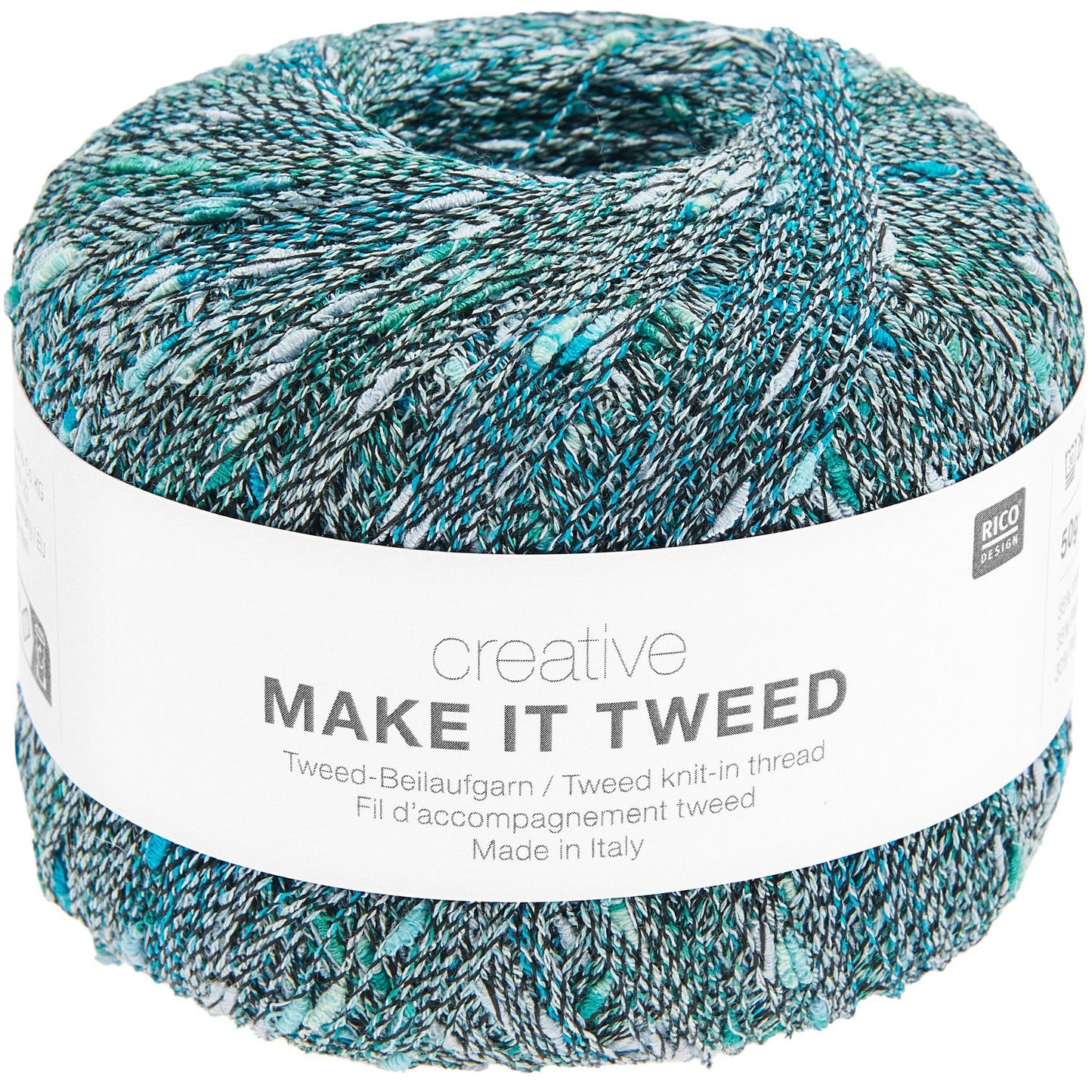 Make It Tweed /Rico Design Creative/ 50g #004 Okeāns
